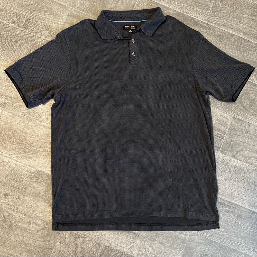 Mens Kirkland Signature Short Sleeve Collard Shirt Size XXL